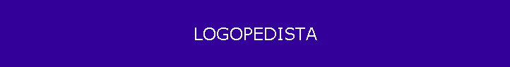 LOGOPEDISTA